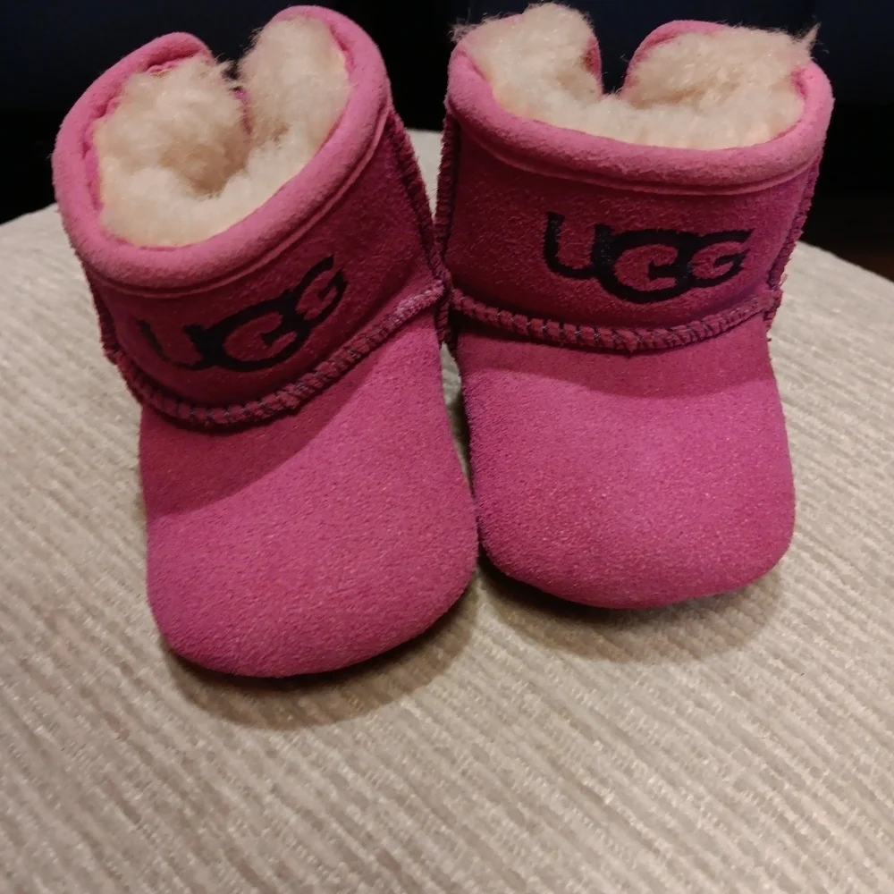 UGG Fuchsia Baby Walker Boots